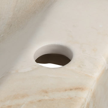 Felix 15 in. W x 8 in. D Modern Wall Mounted Rectangular Ceramic Mini Sink